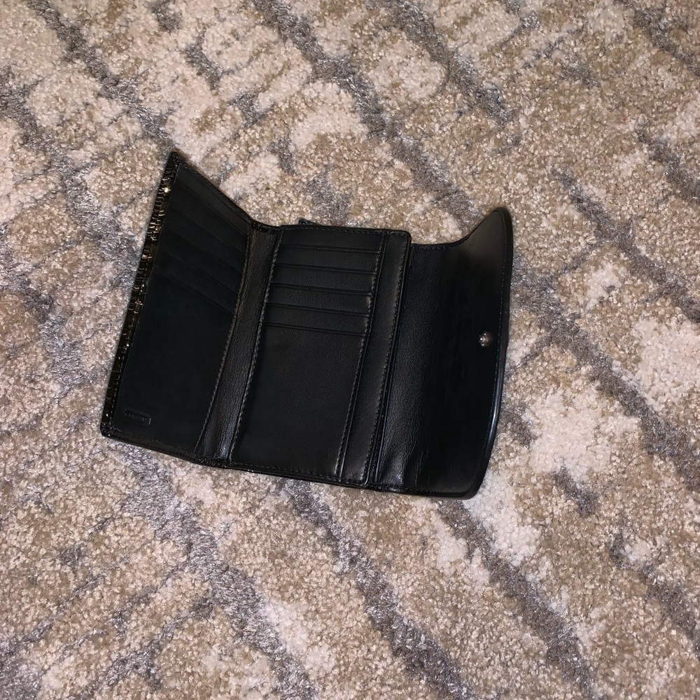 Patent leather Coach wallet